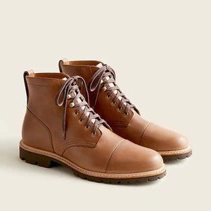 J crew Kenton cap-toe boots in Chromexcel leather